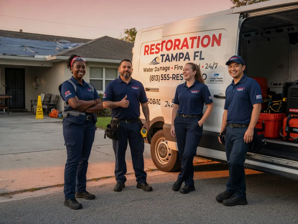 Water Damage Restoration company in Clearlake, CA